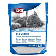 Наповнювач Trixie Simple'n'Clean Silicate Litter для кішок силікагелевий, 5 л (4026)