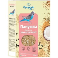 Корм для волнистых попугаев Природа Папужка, Йод та кокос 500 г (PR241086)