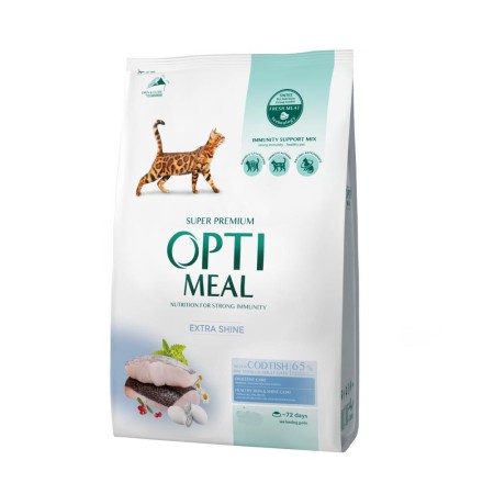 Optimeal Cod Fish 10 кг сухий корм для котів зі смаком тріски
