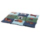 Матрац Trixie Patchwork Blanket микрофибра и полиэстер, с рисунком, 80х55 см
