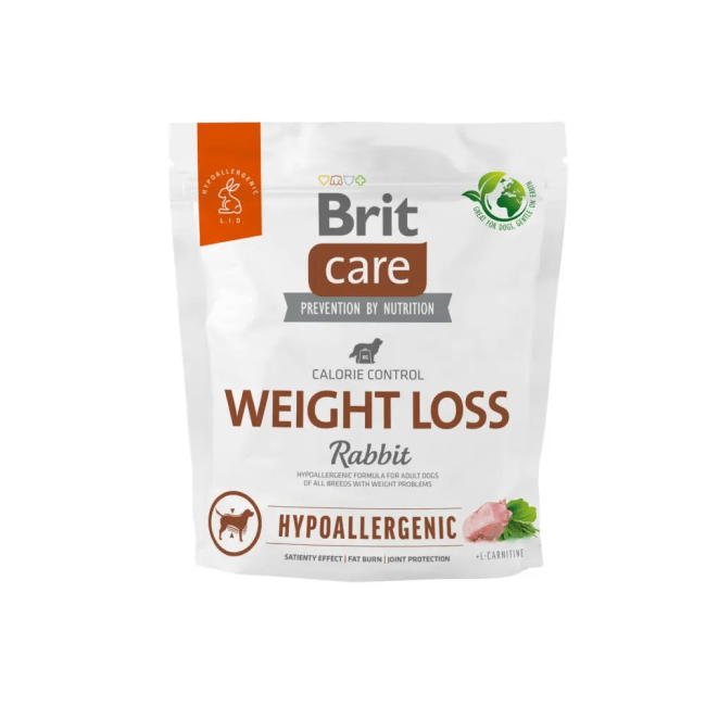 Brit Care Hypoallergenic Weight Loss Rabbit 3 кг сухий корм для собак із кроликом