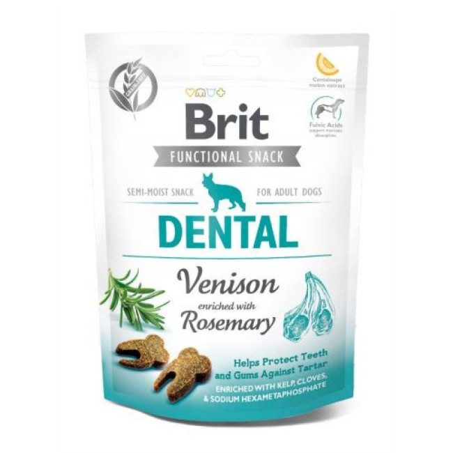 Лакомство Brit Care Functional Snack Endurance для собак с повышенной активностью с ягненком и бананом 150 г