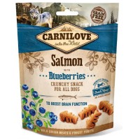 Ласощі для собак Carnilove Dog Crunchy Snack Salmon with Blueberries з лососем та чорницею 200 г (100408)