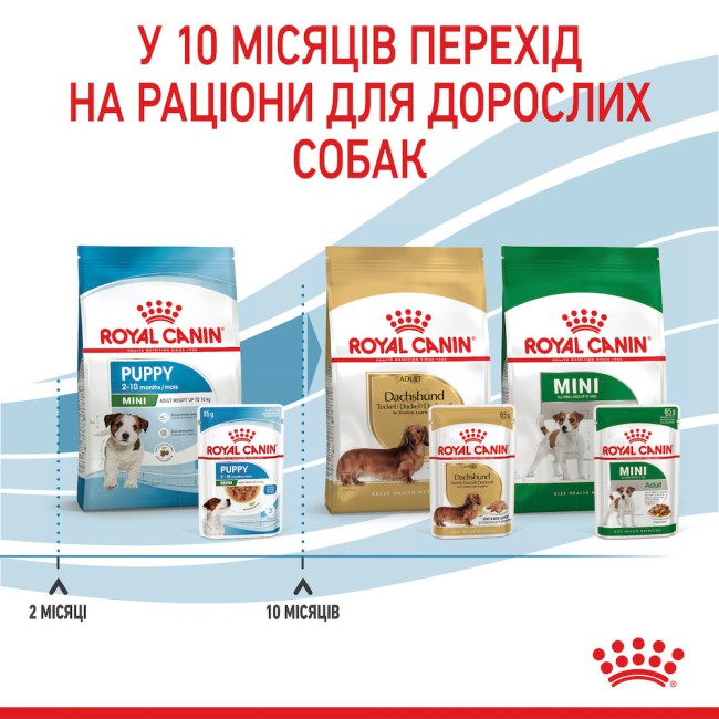 Royal Canin Mini Puppy 12х85 г вологий корм для цуценят дрібних порід у соусі