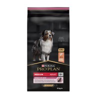 Purina Pro Plan Dog Adult Medium Sensitive Skin Salmon 14 кг сухий корм чутливим травленням для собак середніх порід з лососем