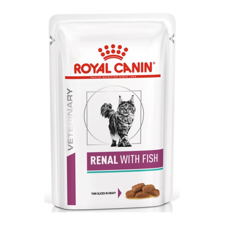Royal Canin Renal Feline Fish Pouches 12х85 г вологий корм з рибою для кішок з нирковою недостатністю