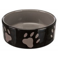 Миска Trixie Ceramic Bowl для собак коричневая, керамика, 0.3 л