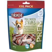 Ласощі для собак Trixie Premio Chicken and Pollock Stripes XXL Pack з куркою та рибою 300 г (31803)