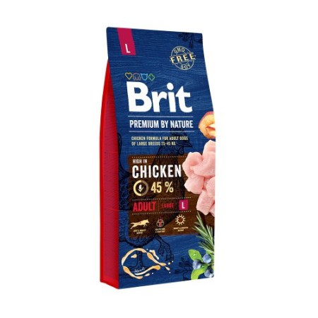 Brit Premium Large L 8 кг сухий корм для собак великих порід з куркою