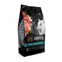 Savory Kitten Chicken With Turkey 400 г сухой корм для котят с индейкой