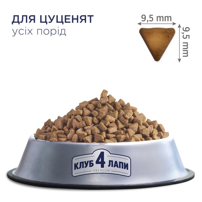 Клуб 4 Лапи Premium Puppies All Breeds 2 кг сухий корм з куркою для цуценят всіх порід