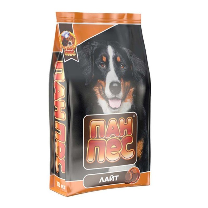 Пан Пес Лайт для собак малоактивних 10 кг