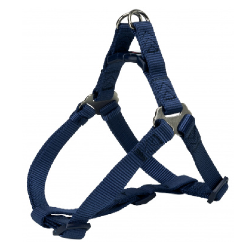 Шлея-петля Trixie Premium One Touch Harness для собак нейлоновая, 40-50 см индиго