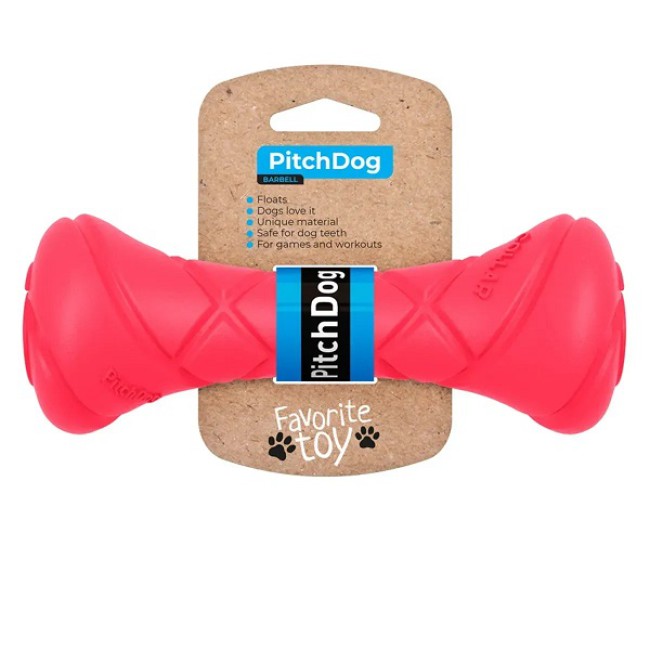 Ігрова гантель для апортування для собак PitchDog, довжина 19 см, діаметр 7 см (62397)