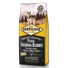 Carnilove Fresh Chicken & Rabbit for Adult для собак усіх порід, з куркою та кроликом 12 кг