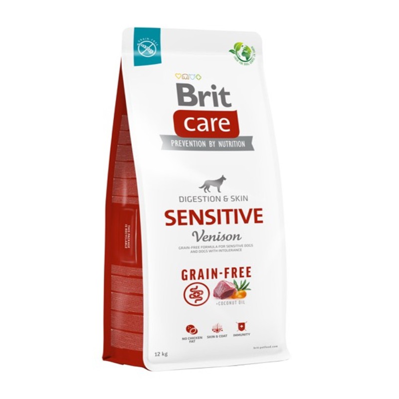 Brit Care Dog Grain-free Sensitive 3 кг сухий корм для собак із чутливим травленням з оленіною