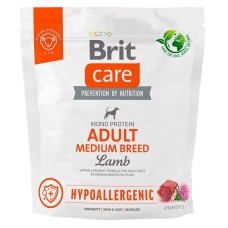 Brit Care Medium Hypoallergenic Breed Lamb 1 кг сухий корм для собак з ягням
