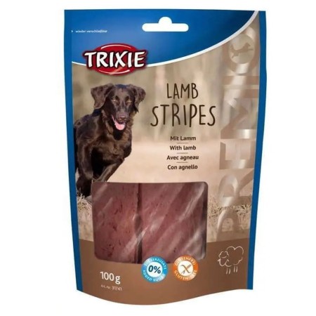 Ласощі для собак Trixie Premio Lamb Stripes, з ягням 100 г (31741)