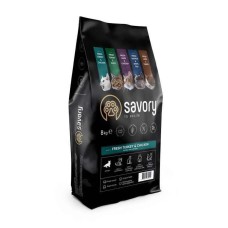 Savory Kitten Chicken With Turkey 8 кг сухий корм для кошенят з індичкою