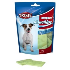 Ласощі для собак Trixie KauChips Light, зі спіруліною, 50 г (2674)