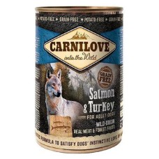 Вологий корм Carnilove Salmon Turkey для собак з лососем та індичкою 400 г (100132)
