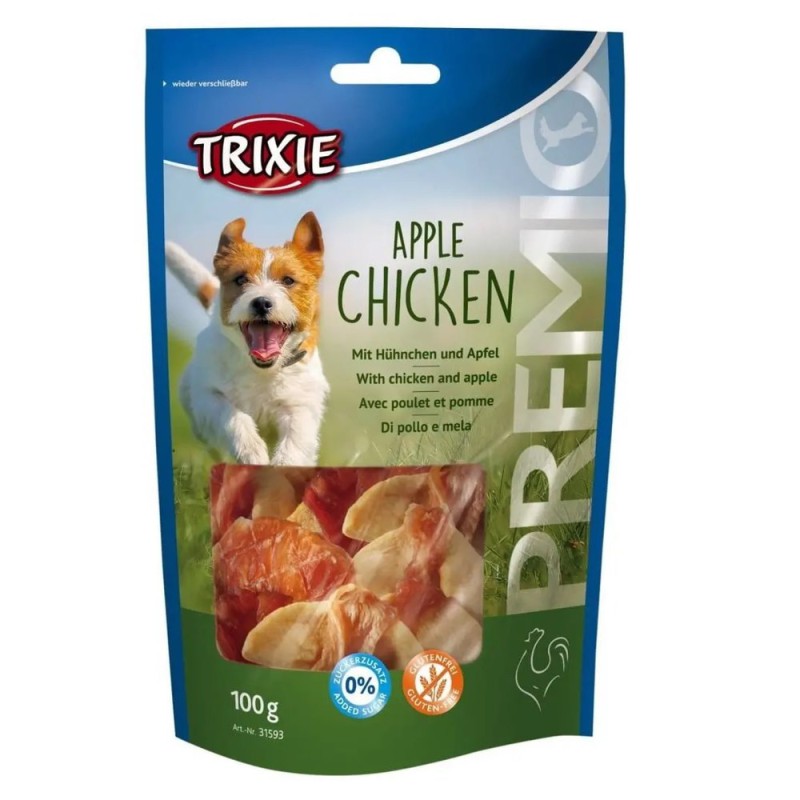 Ласощі для собак Trixie Premio Apple Chicken, з куркою та яблуком, 100 г (31593)