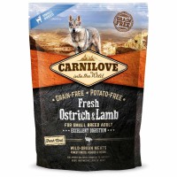 Carnilove Small Breed Ostrich Lamb 1.5 кг сухий корм для собак малих порід з м'ясом страуса та ягняти