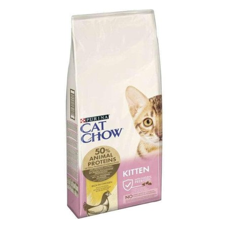 Cat Chow Kitten 1.5 кг сухий корм для кошенят з куркою