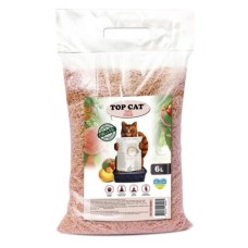Наповнювач для котячого туалету Top Cat Tofu соєвий з ароматом персика 6 л