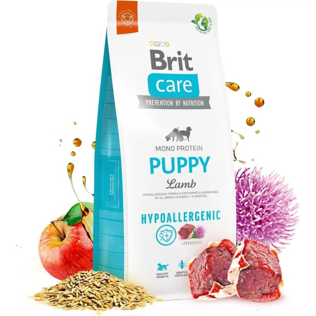 Brit Care Dog Hypoallergenic Puppy 3 кг сухий гіпоалергенний корм для цуценят з ягням