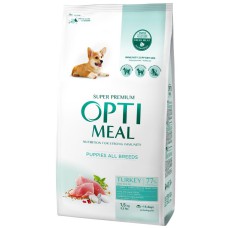 Optimeal Puppies 1.5 кг сухий корм для щенят з індичкою