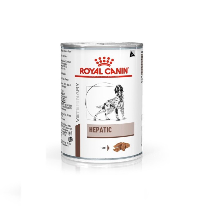 Royal Canin Hepatic Cans 12x420 г вологий корм для собак для підтримки здоров'я печінки