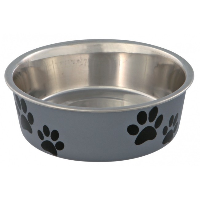 Миска Trixie Stainless Steel Bowl для собак, нержавіюча сталь, 0.4 л (25242)
