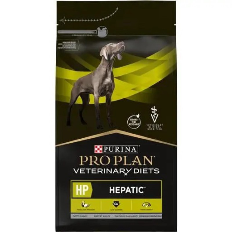 Purina Veterinary Diets HP Hepatic Canine 3 кг сухий корм для цуценят та дорослих собак при печінковій недостатності