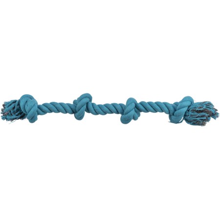 Канат Trixie Playing Rope для собак бавовняний, з вузлами, 54 см