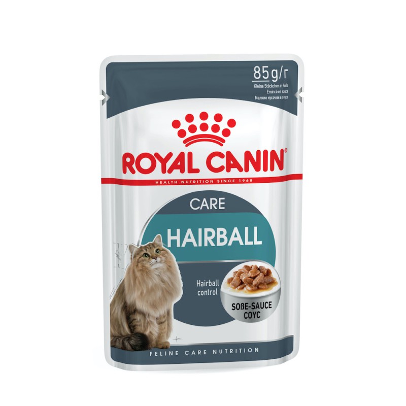 Royal Canin Hairball Care Gravy 12х85 г вологий корм для котів у соусі