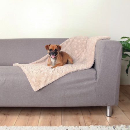 Килимок Trixie Cosy Blanket плюшевий, бежевий, 100х70 см (37164)