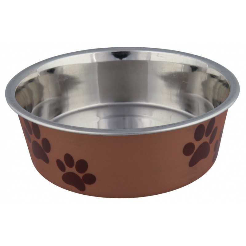 Миска Trixie Stainless Steel Bowl для собак, нержавіюча сталь, 0.25 л (25241)