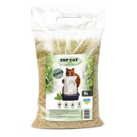 Наполнитель для кошачьего туалета Top Cat Tofu соевый с ароматом зеленого чая 6 л