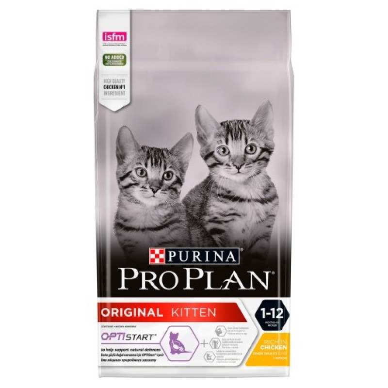 Purina Pro Plan Kitten Healthy Start Chicken для кошенят з куркою 1.5 кг