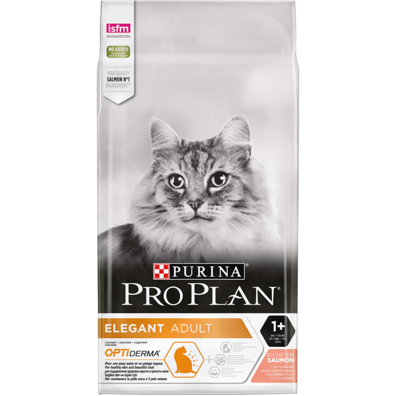 Purina Pro Plan Derma Care Salmon 10 кг сухий корм для кішок з лососем