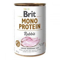 Влажный корм Brit Mono Protein Dog 400 г для собак с кроликом