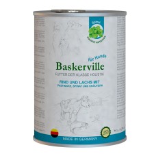 Baskerville Holistic Kalb und Lachs для собак лосось та яловичина 400 г