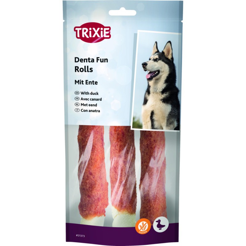 Ласощі Trixie Chewing Rolls with Duck для собак з качкою, 140 г