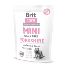 Brit Care Grain Free Yorkshire 400 г сухий корм для собак з лососем та тунцем