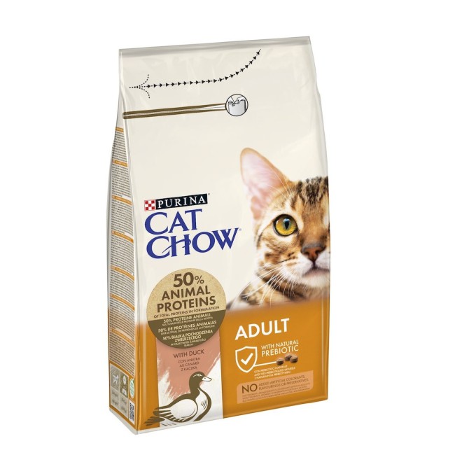Cat Chow Adult Duck 1.5 кг сухий корм для котів з качкою