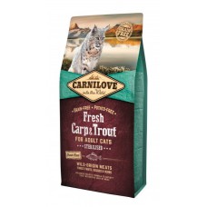 Carnilove Carp Trout Sterilised для стерилізованих кішок з кропом та фореллю 400 г
