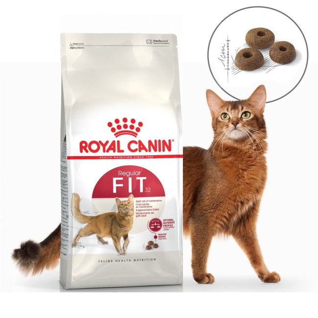 Royal Canin Fit 32 4 кг сухой корм для домашних и уличных котов