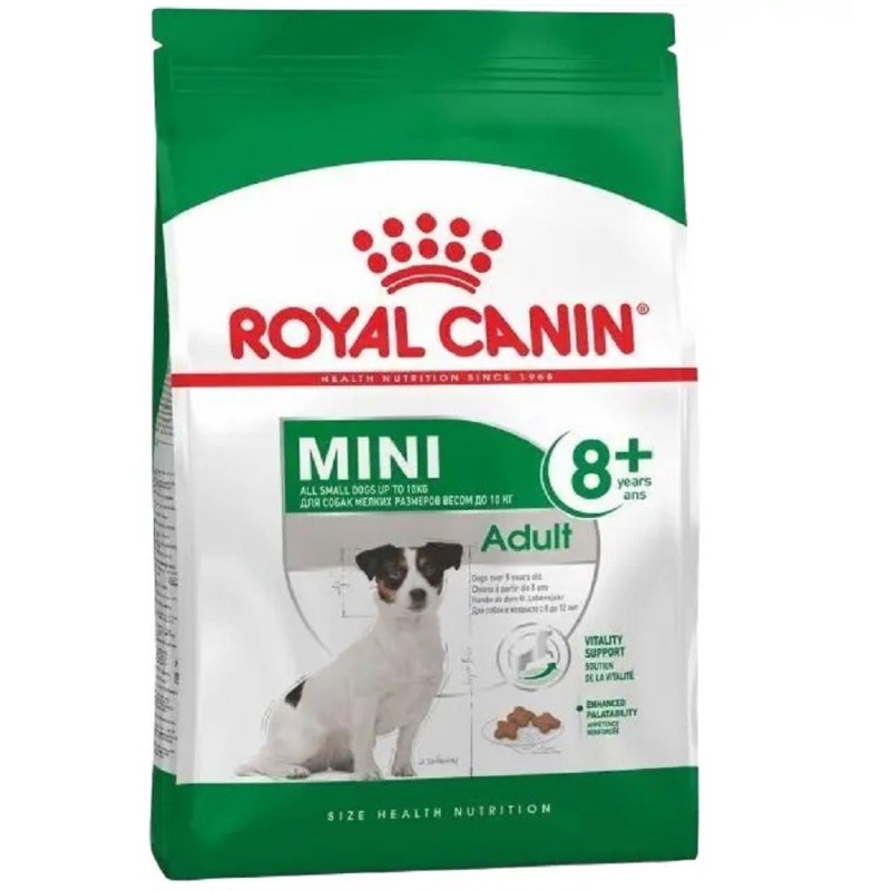 Royal Canin Mini Adult 8+ 800 г сухий корм для собак малих розмірів віком від 8 до 12 років