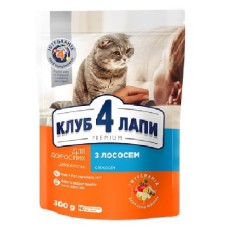Клуб 4 Лапи Premium Salmon 300 г сухий корм для кішок з лососем